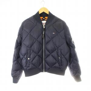 JEANS ブルゾン キルティング ジャケット アウター L 紺 77806 /MM