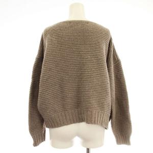 mizuiro ind mizuiroind ボートネック ニット 229324 長袖 セーター F グレージュ /G