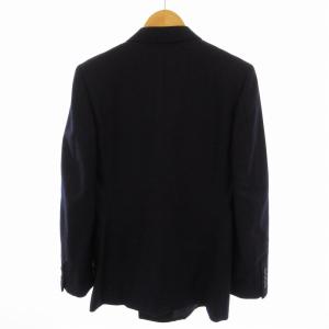 YVES SAINT LAURENT テーラードジャケット ブレザー ダブル C90-W74-T170 紺 ネイビー 33715 /EE
