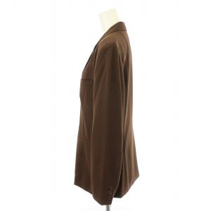 FENDI FENDISSIME テーラードジャケット シングル 薄手 40 茶 7711-7303 /MM