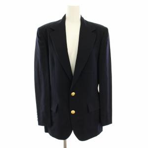 テーラードジャケット シングル ブレザー 紺ブレ 金ボタン ヴィンテージ 9 紺 ネイビー RLNAJK2004