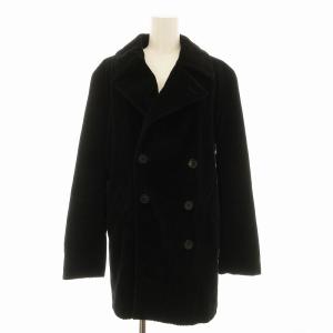 コート ロング コーデュロイ 42 黒 ブラック /EE