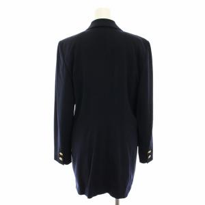 FOXEY BOUTIQUE テーラードジャケット ダブル ブレザー 紺ブレ 金ボタン 38 紺 ネイビー 3310 /YT