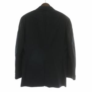 Brooks Brothers テーラードジャケット ブレザー アウター 背抜き シングル 金ボタン ウール 39 紺 ネイビー /BB