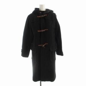 ダッフルコート ロング フーディー アウター チャコールグレー 13-08-95-08301 /RO