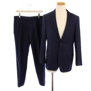 TROFEO スーツ セットアップ 上下 テーラードジャケット スラックスパンツ ジップフライ ストライプ柄