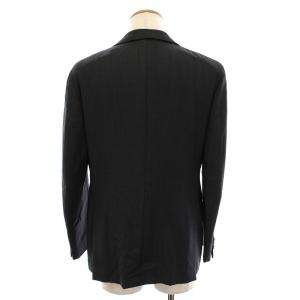 Ermenegildo Zegna SU MISURA シングルスーツ セットアップ 上下 テーラードジャケット パンツ 8-46C チャコールグレー