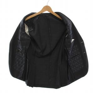 Ermenegildo Zegna SU MISURA シングルスーツ セットアップ 上下 テーラードジャケット パンツ 8-46C チャコールグレー