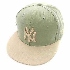MLB YANKEES 50周年 ヤンキース ベースボールキャップ 野球帽 キャップ セージグリーン 緑