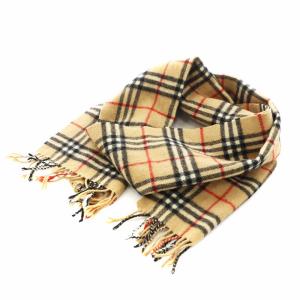 ヴィンテージ ノバチェック マフラー ベージュ ブラック レッド