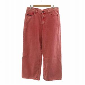 WIDEE デニムパンツ ジーンズジーパン 32 レッド /NQ
