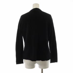 Harrods アンサンブルニット カーディガン 長袖 半袖 カシミヤ100％ ビジュー ブラック 10252106 10252012