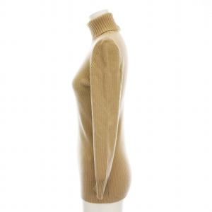 Max Mara セーター ニット 長袖 タートルネック M ベージュ /YM