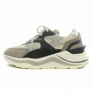 FUGA FUR HAIRY フーガ ローカットスニーカー シューズ 厚底 切替 US5 22cm マルチカラー