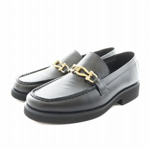 SIGNATURE LOAFERS ローファー 7 黒 ブラック 23125w /AN4