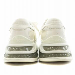 JIMMY CHOO MEMPHIS LACE UP スニーカー 35.5 ホワイト