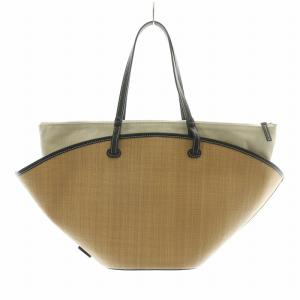 VASKET カゴバッグ ベージュ ブラック（2025/04/04買取