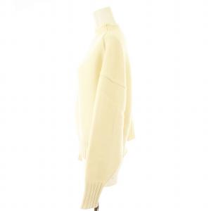 MACPHEE ラムカシミヤ ビルドネックプルオーバー ニット セーター 厚手 長袖 S ベージュ 12-02-24-02311