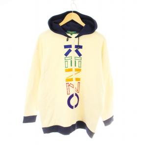 GOLF ジップアップパーカー フーディー ニット 2 白 紺 536U6108 /MM