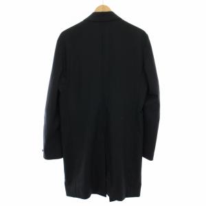 N.HOOLYWOOD チェスターコート アウター ロング 38 黒 ブラック 紺 ネイビー 161-C006 /YT