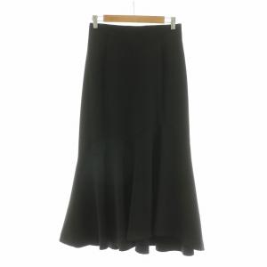 アミーエンブロイダリースカート ロング レース 0 ブラック ブラウン 092-2220028 /NQ