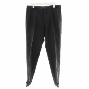 SUPER100S SLIM fit パンツ スラックス ウール 48 グレー 002X1 /AN27