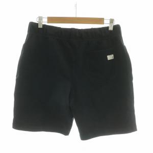 DIESEL タグ付き ショートパンツ ハーフ スウェット イージー プリント M ブラック /NQ