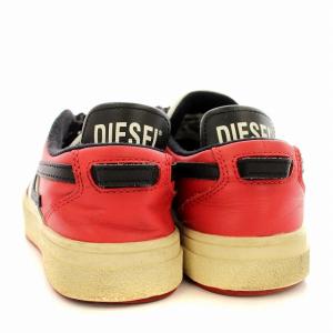 DIESEL S-UKIYO LOW F21-06 スニーカー 25.5cm 赤 白 /G