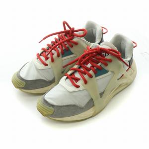 DIESEL S-SERENDIPITY MASK スニーカー US7.5 ホワイト レッド Y02654 P4188