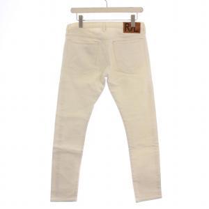 RRL ラルフローレン RALPH LAUREN デニムパンツ ジーンズ ジップフライ 27 白 /BM