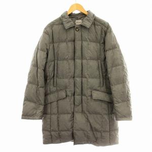 ダウンコート 54883-050 ステンカラー コート ロング L グレー /G