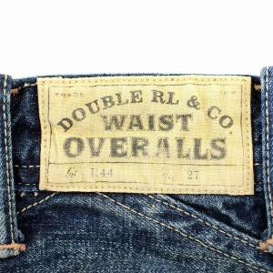 RRL ラルフローレン 282531845001 デニム ペインターパンツ ペイント加工 ジーンズ 27 インディゴ