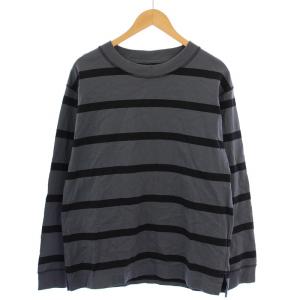 22AW WIDE STRIPE DRY JERSEY LS Tシャツ カットソー 長袖 クルーネック
