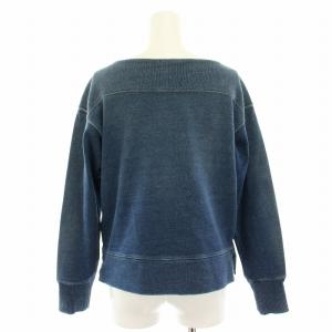 RRL ラルフローレン スウェット トレーナー プルオーバー ボートネック 長袖 2 紺 ネイビー /YT