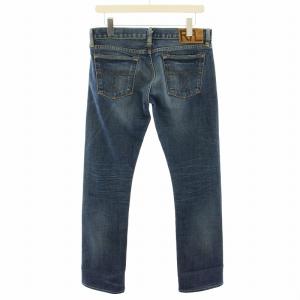 RRL ラルフローレン デニムパンツ ジーンズ ボタンフライ W28 L34 インディゴ PRPDYM0007
