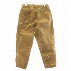 DENHAM MIJ CRAFT CHINO PANTS チノパン チノパンツ ペイント加工 リペア加工 S ベージュ
