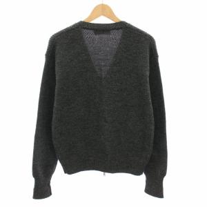 DSQUARED2 16AW ニットカーディガン ジップアップブルゾン 長袖 S グレー S74HA0693 /YT