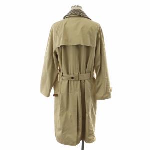 COACH トレンチコート オーガニック コットン アンド リサイクル ポリエステル ロング丈 アウター M ベージュ