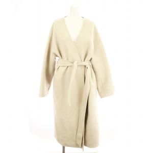 ノーカラーコート ロング アウター 1 ベージュ 910105-9124 /MM