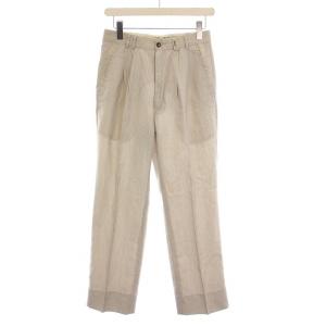 パンツ スラックス ストレート 30 ベージュ /YM