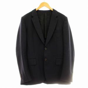 テーラードジャケット IS97103 鹿の子 背抜き L ネイビー 紺 /G