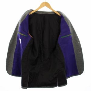 PAUL SMITH テーラードジャケット ウール XL グレー PF-K4-78835 /TK