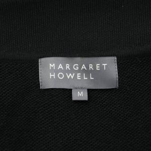 MARGARET HOWELL 24SS DRY COTTON LOOPBACK カーディガン コットン M 黒 ブラック 579-4160005