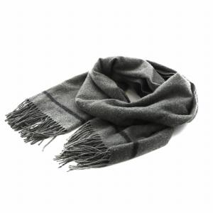 ロンハーマン別注 ストール フリンジ カシミヤ グレー