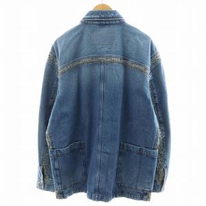 DIESEL D-ROLK デニムジャケット L ブルー