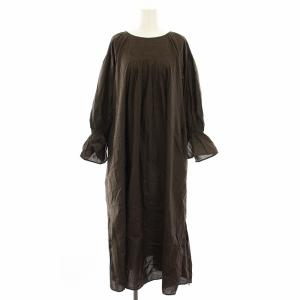 ファインローンピンタックドレス Fine Lawn Pintuck Dress ワンピース ロング 長袖