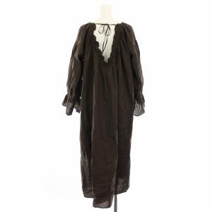 NE QUITTEZ PAS! ファインローンピンタックドレス Fine Lawn Pintuck Dress ワンピース ロング 長袖