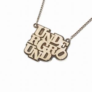 HYSTERICS undergroundロゴネックレス ペンダント SV925 シルバー /KH D