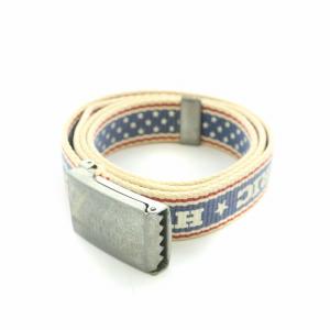ヒステリックグラマー　ロゴ　ガチャ　ベルト HYSTERIC GLAMOUR ヒステリックグラマー ロゴ キャンバス ガチャ