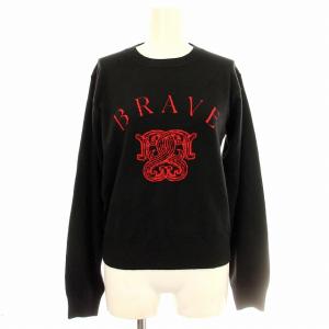 23AW SustainaモチーフJQニットプルオーバー SWNT235109 ニット カットソー セーター